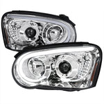 Spec-D 04-05 Impreza Outback Wrx Projector Headlights Chrome