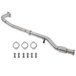 Subaru 6MT High Flow Cat Resonated Pipe Intake Tube Exhaust For 15-21 WRX