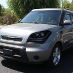 Spec-D 10-11 Kia Soul Headlights LED Bar Projector Smoked