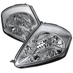 Spec-D 00-05 Mitsubishi Eclipse Crystal Headlights OEM Style Chrome