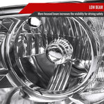 Spec-D 01-05 Lexus IS300 Crystal Headlights OEM Style Chrome