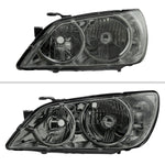 Spec-D 01-05 Lexus IS300 Crystal Headlights OEM Style Chrome/Smoked