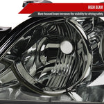 Spec-D 01-05 Lexus IS300 Crystal Headlights OEM Style Chrome/Smoked
