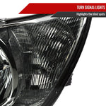 Spec-D 01-05 Lexus IS300 Crystal Headlights OEM Style Chrome/Smoked