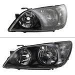 Spec-D 01-05 Lexus IS300 Crystal Headlights OEM Style Black