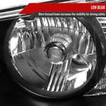 Spec-D 01-05 Lexus IS300 Crystal Headlights OEM Style Black