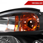 Spec-D 02-03 Subaru Impreza Headlights OEM Crystal Black/Clear.