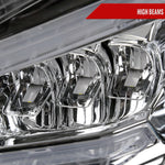 Spec-D 08-11 Benz W204 C-Class Sequential LED Headlights Chrome