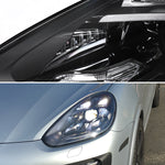 Spec-D 15-17 Porsche Cayenne 958.2 Pro Headlights for non-Dynamic Blk