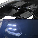 Spec-D 15-17 Porsche Cayenne 958 Matrix Style Headlights Dynamic Black
