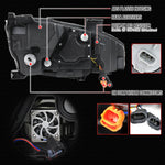 Spec-D 16-21 Honda Civic Headlights Switchback SEQ LED Black/Smoked