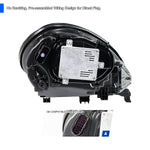 Spec-D 14-16 Porsche Panamera 970 Matrix Style Headlights non HID Blk