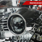 Spec-D 03-05 350Z Projector Headlights Factory HID Chrome/Smoked