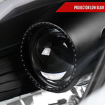 Spec-D 03-05 Nissan 350Z Headlights Projector Black SEQ