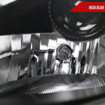 Spec-D 03-05 Nissan 350Z Headlights Projector Black SEQ