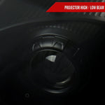 Spec-D 06-09 350Z LED Projector Headlights Black/Smoked Lens