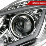 Spec-D 01-07 Mercedes C-Class W203 Projector Headlights LED Bar.