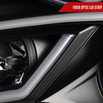 Spec-D 01-07 Benz W203 C-Class 4DR Projector Headlights LED Light Bar