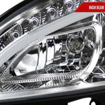 Spec-D 08-11 Benz W204 C Class Pro Headlights Light Bar & Turn Lights