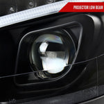 Spec-D 08-11 Benz W204 C Class Pro Headlights Light Bar Black