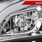 Spec-D 12-14 Mercedes W204 C-Class Headlights Sequential LED Chrome