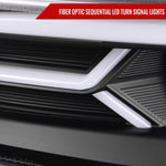 Spec-D 15-23 Dodge Charger Headlights LED Strip Sequential Black