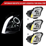 Spec-D 03-07 Cadillac CTS Headlights Halo Projector Sequential Smoked
