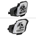 Spec-D 03-07 Cadillac CTS Headlights Halo Projector Sequential Smoked