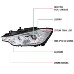 Spec-D 12-15 BMW F30 3-Series 4DR LED Projector Headlights HID Chrome
