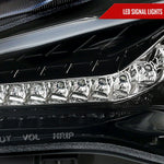 Spec-D 12-17 Scion FRS/ 86 LED Bar Projector Headlights Black