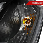 Spec-D 08-09 Pontiac G8 LED Bar Projector Headlights Black