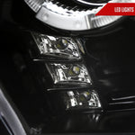 Spec-D 10-14 Ford Mustang Headlights Dual Projector Jet Black/Clear