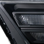 Spec-D 10-14 Ford Mustang Retrofit Style Projector Headlights Black