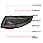 Spec-D 05-08 Porsche Carrera 997 911 LED Tail Lights Smoked