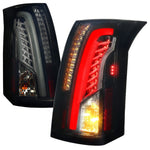 Spec-D 03-07 Cadillac CTS LED Tail Lights Black Smoked
