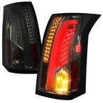 Spec-D 03-07 Cadillac CTS LED Tail Lights Smoked