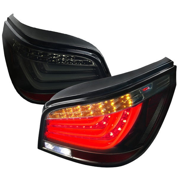 Spec-D 04-07 BMW 530i 550i 545i E60 LED Tail Lights Smoked