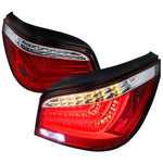 Spec-D 04-07 BMW E60 525i 530i 550i 545i LED Tail Lights Red