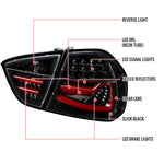 Spec-D 06-08 BMW E90 Sedan Only LED Tail Lights Black