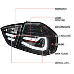 Spec-D 06-08 BMW E90 323i 325i 328i 330i LED Tail Lights Black