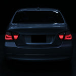 Spec-D 06-08 BMW E90 LED Tail Lights Red