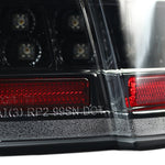 Spec-D 99-04 Ford Mustang SEQ LED Tail Light Jet Black