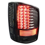 Spec-D 02-06 Dodge Ram 1500 2500 3500 Tail Lights LED V2 Smoked
