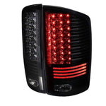 Spec-D 02-06 Dodge Ram 1500 2500 3500 LED Tail Lights Black