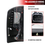 Spec-D 02-06 Dodge Ram Chrome LED Tail Lights