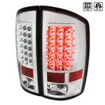 Spec-D 07-09 Dodge Ram 1500 2500 3500 LED Tail Lights Chrome