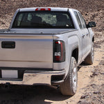 Spec-D 14-18 GMC Sierra LED Tail Lights Full Black Housing Clear Lens
