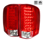 Spec-D 07-14 Chevy Silverado LED Tail Lights Chrome/Smoked (OZ)