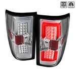 Spec-D 14-19 Chevrolet Silverado LED Tail Lights Chrome
