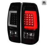 Spec-D 99-02 Silverado 99-06 GMC Sierra Tail Lights G2 Black/Smoked